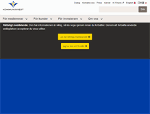 Tablet Screenshot of kommuninvest.se